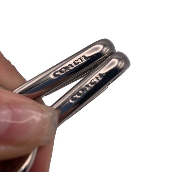 COACH Bright Pink Silver Replacement Strap - Picture 2 of 5